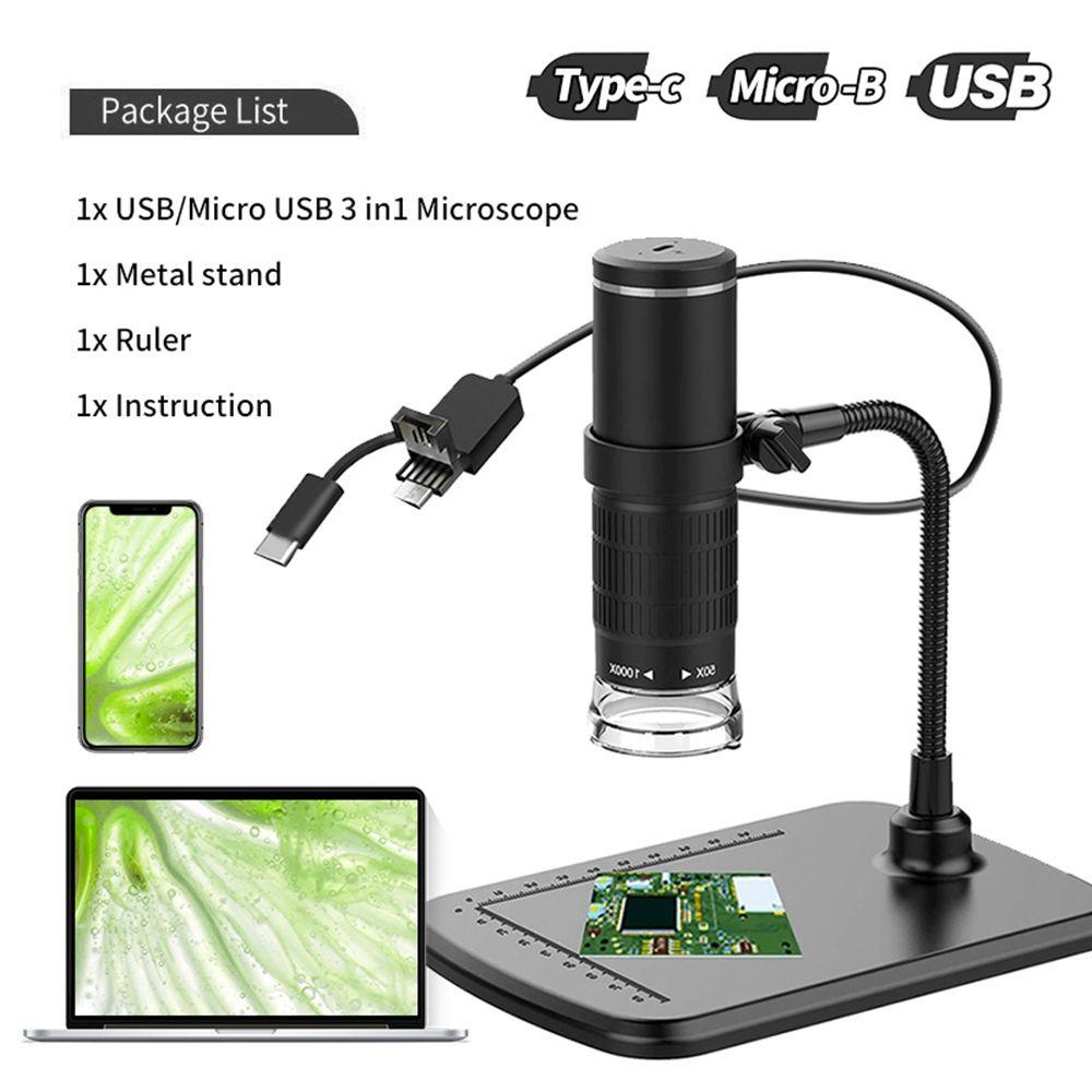 Kính Hiển Vi AUGUSTINE USB HD Không Dây Kết Nối WiFi Cho Điện Thoại