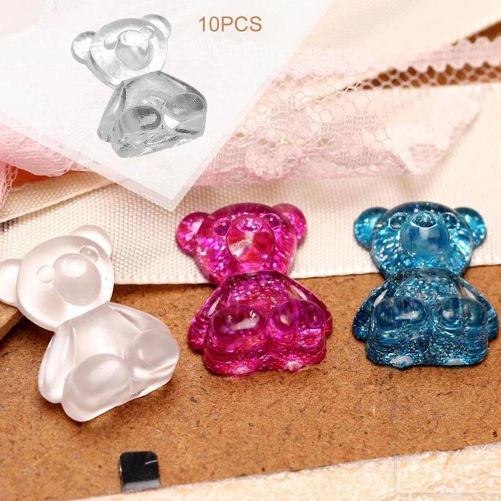 EXPEN Thẻ Màu Vẽ Móng Nghệ Thuật Trong Suốt Hình Gấu Siêu Bền Dành Cho Bạn Nữ