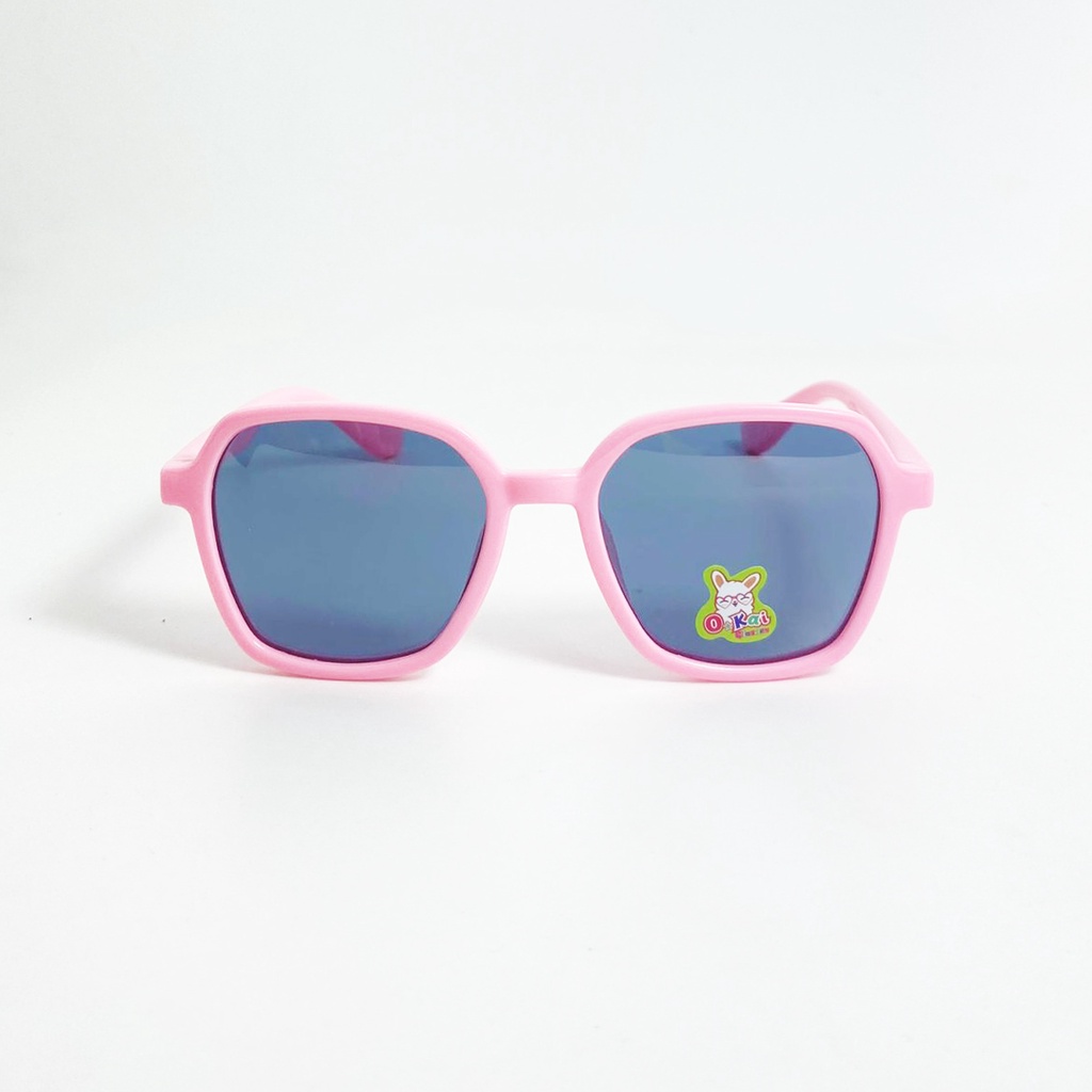 Kính mát trẻ em cao cấp JJ11032 gọng nhựa dẻo,kiểu dáng hình đa giác nhiều màu siêu đáng yêu dành cho bé từ 2 đến 7 tuổi