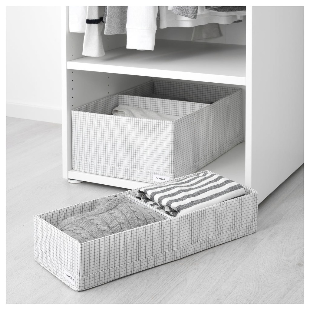 Hộp chia đồ, quần áo Stuk IKEA - loại thấp 20x51x10cm