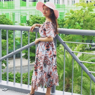 Voan Hoa hoạ Tiết, Maxi