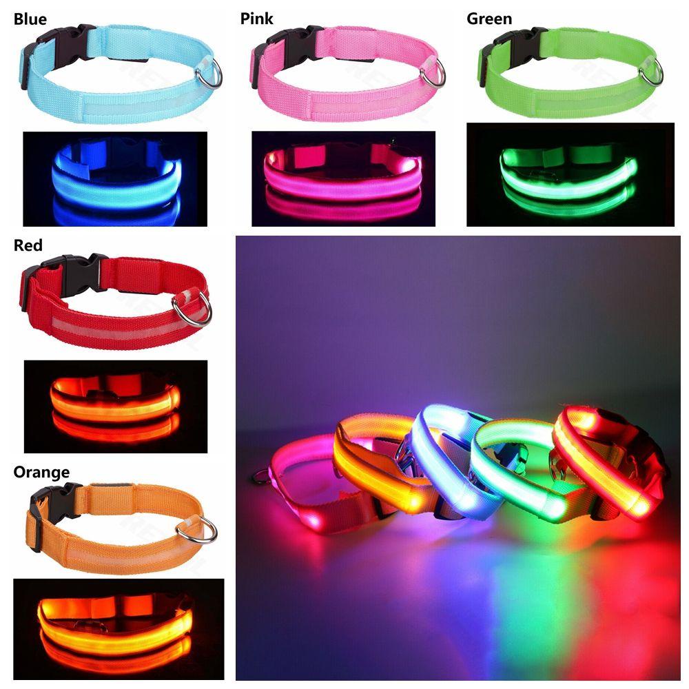 FAY Vòng Cổ Tích Hợp Đèn LED Thời Trang An Toàn Cho Thú Cưng