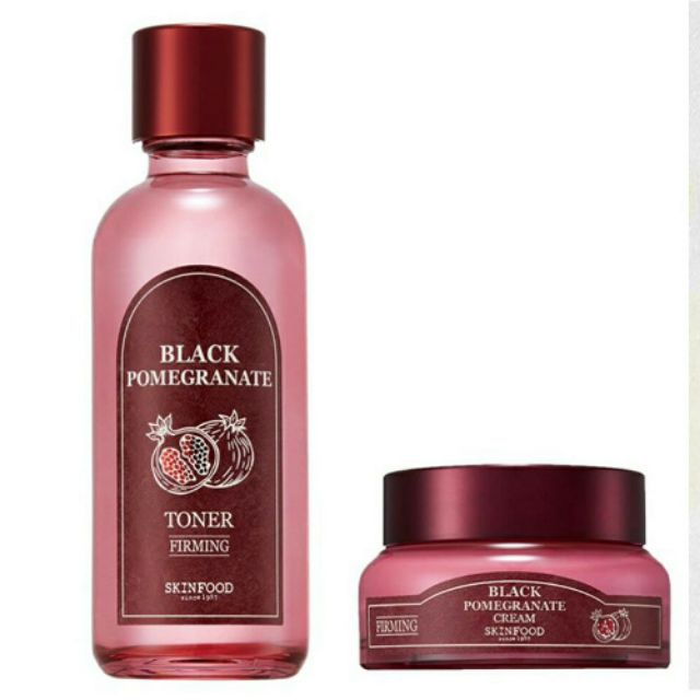 Combo dưỡng da BLACK POMEGRANATE TONER + CREAM