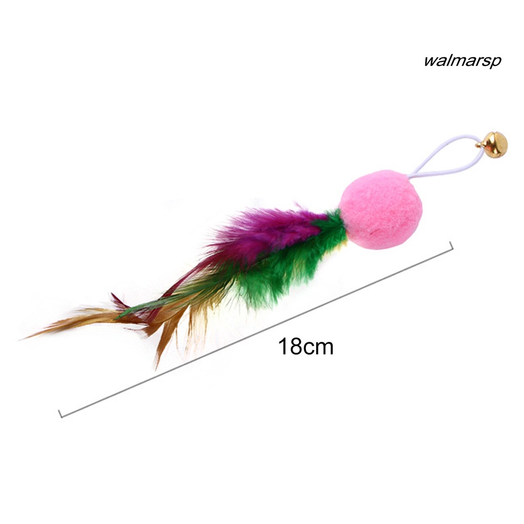 Đồ Chơi Quả Cầu Lông Vũ Dành Cho Mèo Cưng