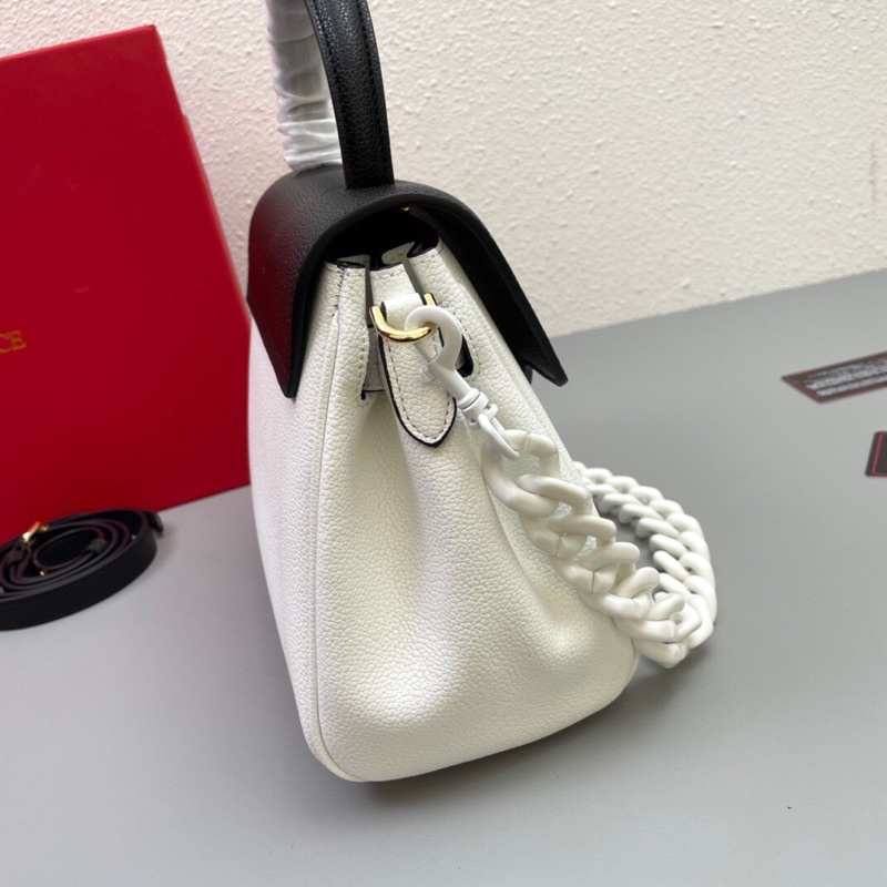 Túi xách/đeo vai dây xích sành điệu có nhiều màu medusa logo thương hiệu Versace da thật cao cấp