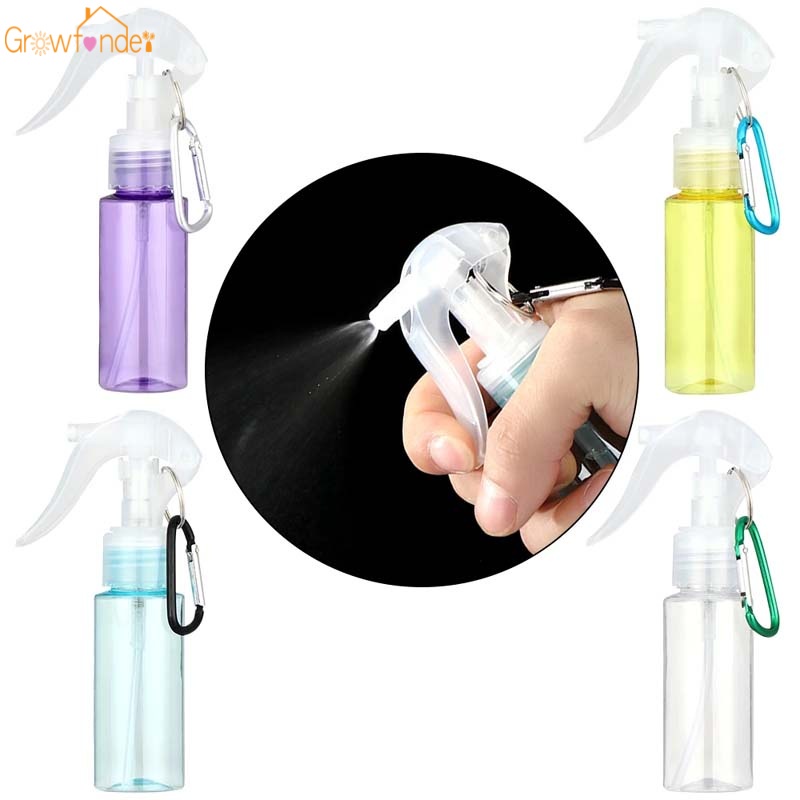 Bình xịt rửa tay trong suốt 60ML kèm móc treo tiện dụng