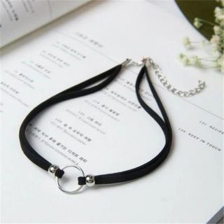 [Order] [Hàng có sẵn] Choker đan 2 dây mặt hình tròn