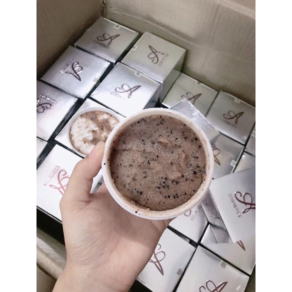 BODY & FACE SCRUB SALT CAFE CHỒN