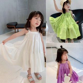 Đầm xòe cho bé phong cách tiểu thư từ 10-20kg - Đầm bé gái xinh xắn dạo phố hoặc đi biển Easy Baby