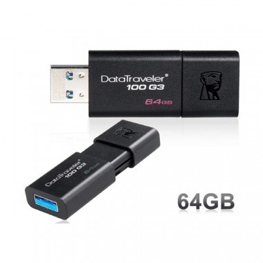 USB 3.0 64GB Kingston DT100G3 - Bảo hành 5 năm