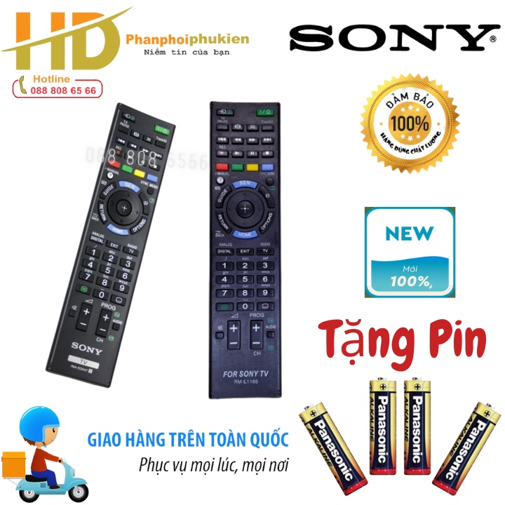 Điều khiển tivi Sony