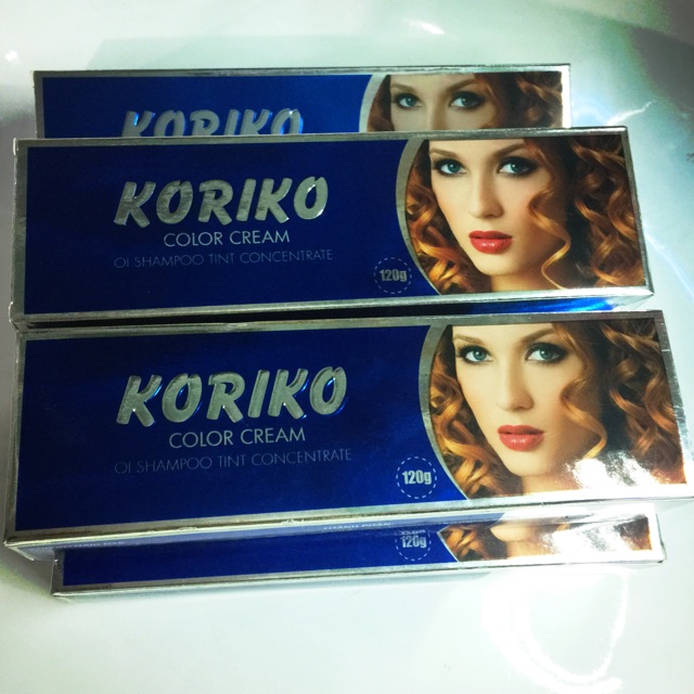 Thuốc Nhuộm tóc đen Koriko ( không đỏ tóc, không phai màu)