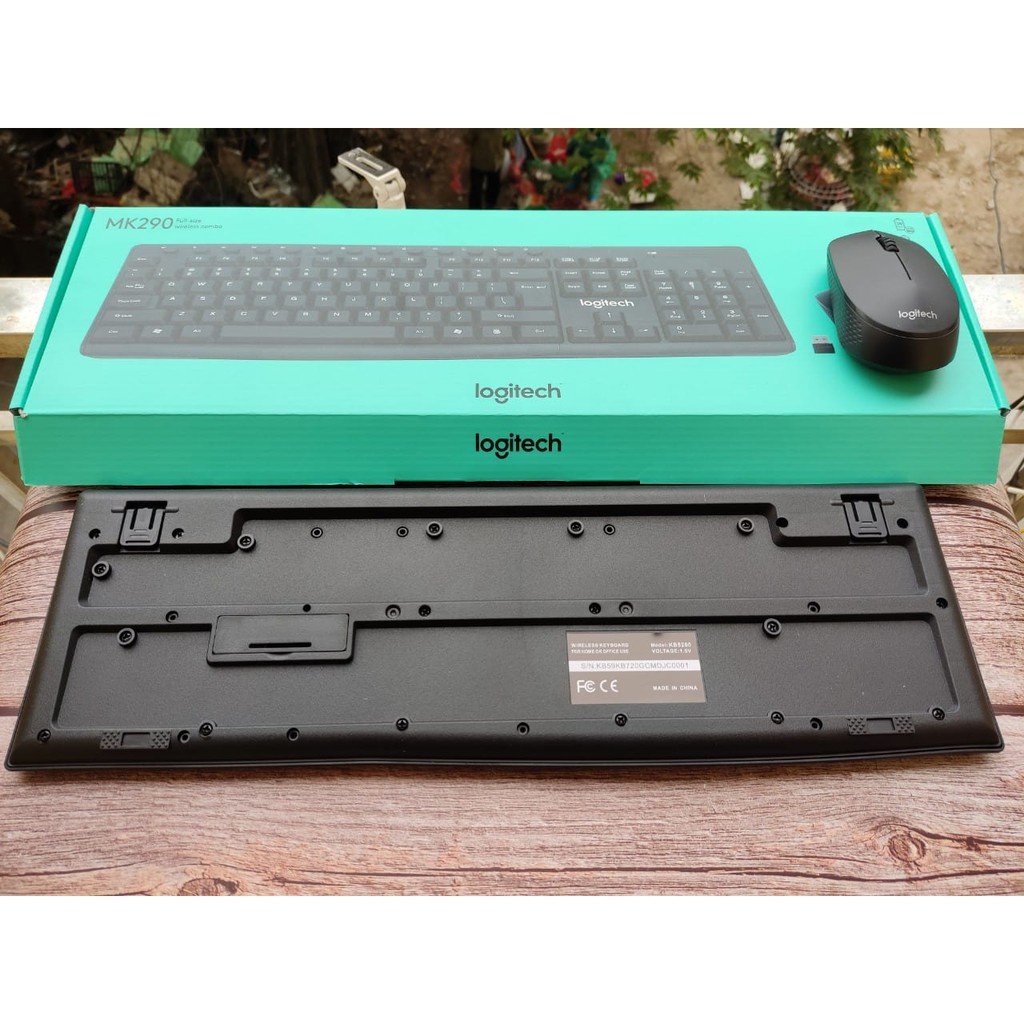 Combo Bàn Phím Và Chuột Không Dây Logitech Mk290