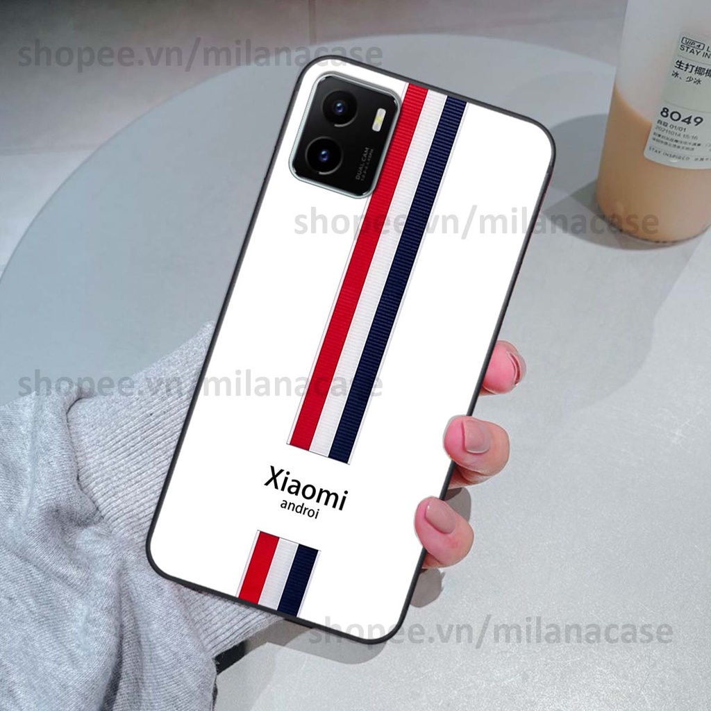 Ốp Vivo Y15s in giả da phong cách thể thao, cá tính, thời trang