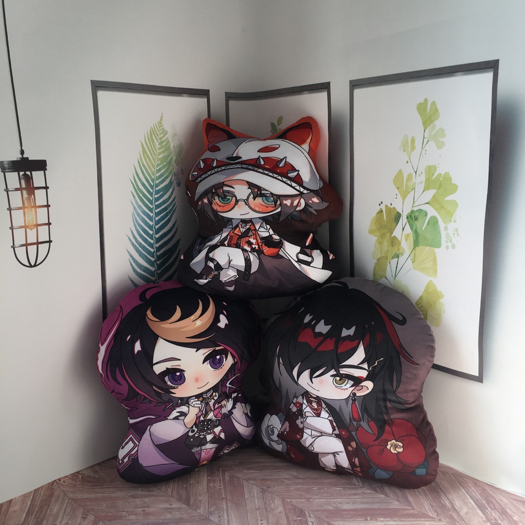 Yyds Vtuber Luxiem Gối Nhồi Bông Luca Vox Ike Mysta Shu Làm Quà Tặng Trang Trí Nội Thất Cho Trẻ Em