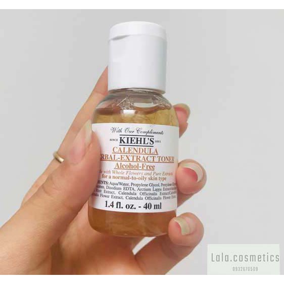 [ Minisize 40ml ] Toner Hoa Cúc KIEHL’S Calendula Herbal - Extract Toner