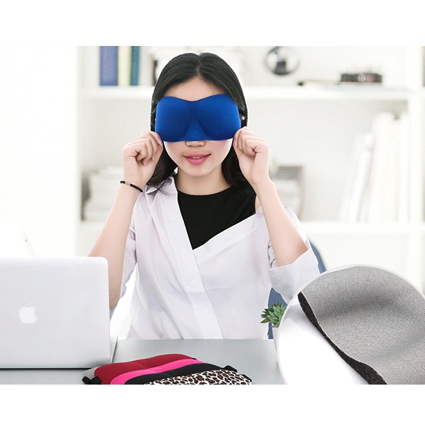 Mặt Nạ Mắt Khi Ngủ Có Dây Đeo Mềm Mại Thân Thiện Với Làn Da
