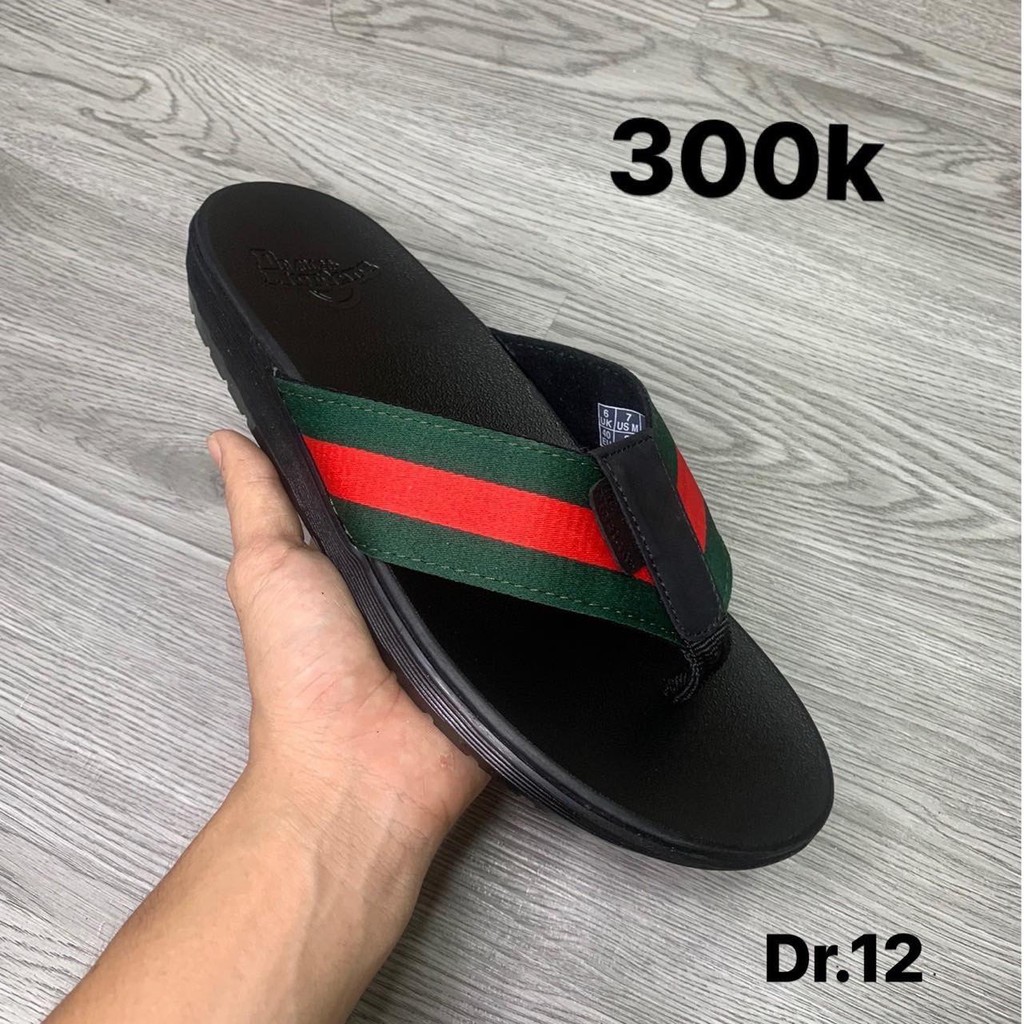 Dép Dr. Martens Mana sọc made in Thailand full box 100%