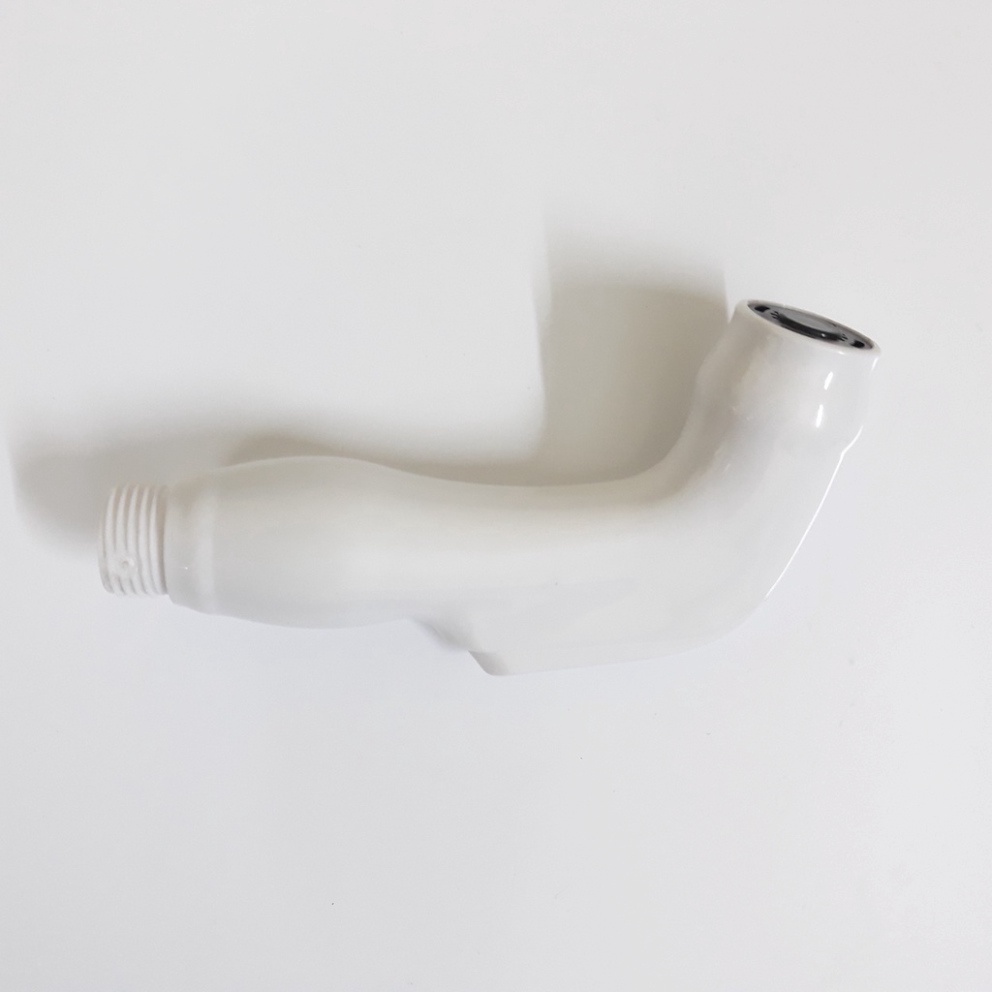 [ Hàng Mới Về ] Vòi xịt vệ sinh nhà tắm cầm tay bằng nhựa màu trắng (Lỗ Kết Nối Phổ Thông 1/2) siêu bền tiện dụng