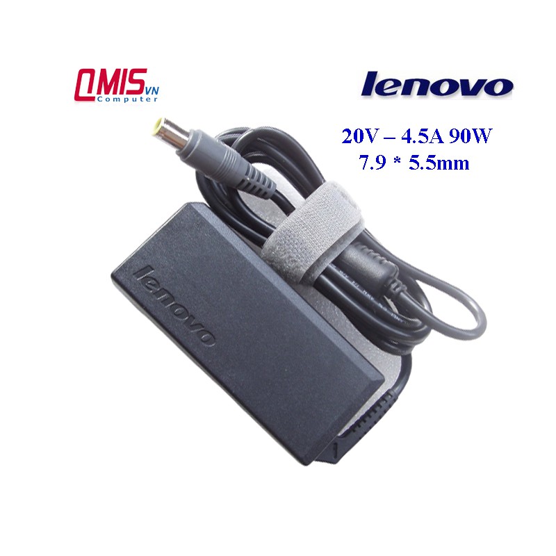 Sạc laptop Lenovo – IBM 20V-4.5A (Đầu Kim) - Lenovo ThinkPad R400 R500 T400 T400s T410 T410i T410s