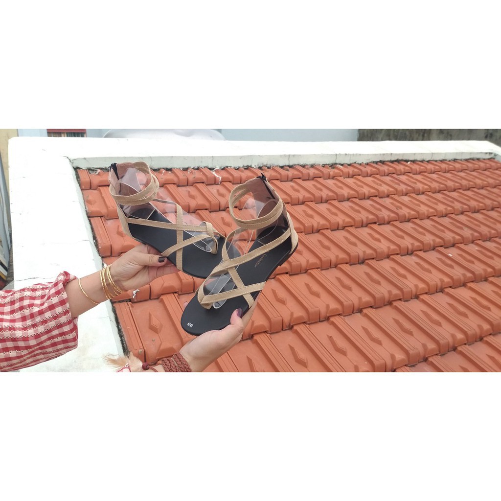 Dép Sandal Chiến Binh Cao [Hình Thật] Giày Xinh Giá Rẻ