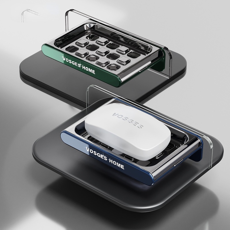 Giá Đựng Xà Phòng Gắn Tường Không Cần Khoan Lỗ Sang Trọng Tiện Dụng Cho Nhà Tắm