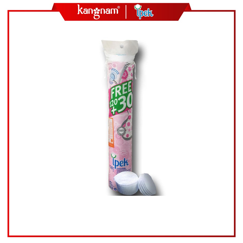 Bông tẩy trang Ipek Thổ Nhĩ Kì 100 miếng + (tặng ) 30 miếng