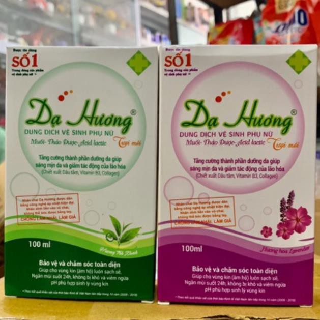 Dung Dịch Vệ Sinh Phụ Nữ Dạ Hương 100ml