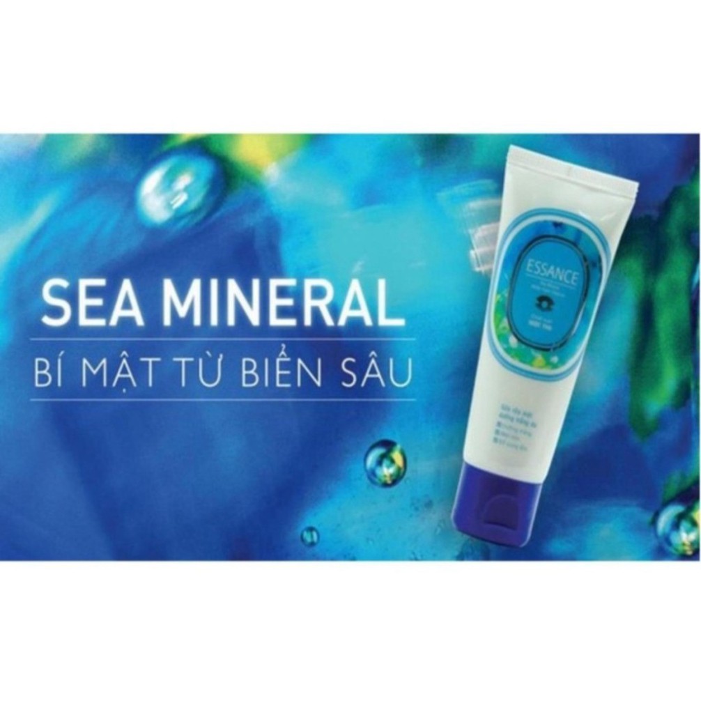[Chính Hãng] Sữa Rửa Mặt Trắng Da Essance Sea Mineral White Foam Cleanser 50g