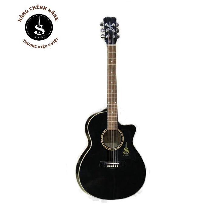 Đàn guitar acoustic gỗ thịt có ty chính hãng S Việt mã CV135 ESAC20 và ES160