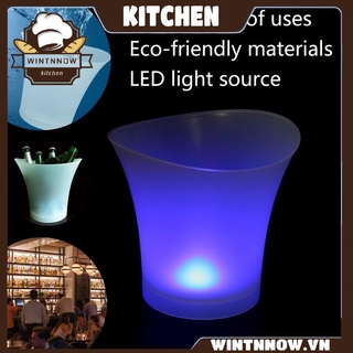 Xô Đựng Nước Đá Có Đèn Led Dung Tích 5l