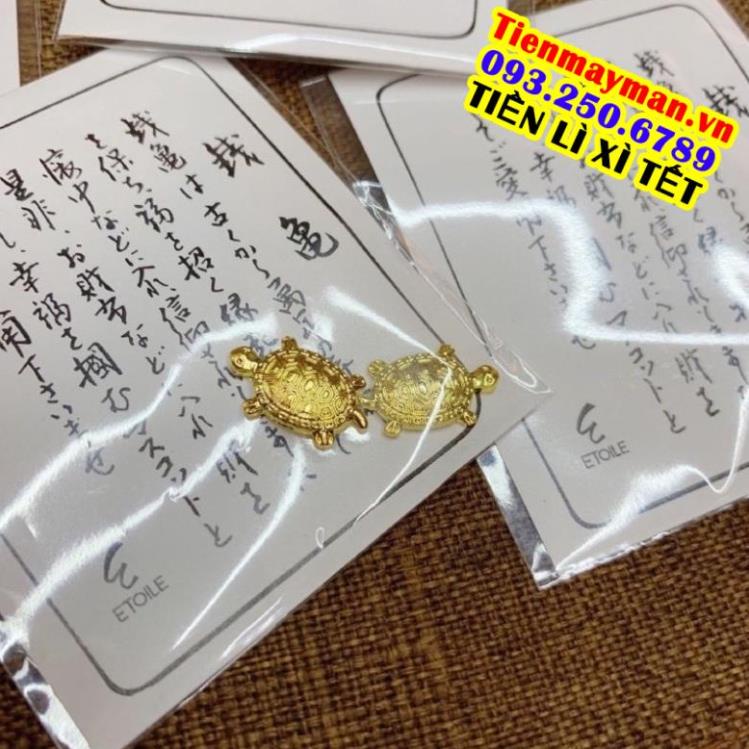 Rùa Vàng Phong Thuỷ Bỏ Ví May Mắn Chiêu Tài Lộc H023