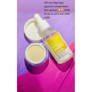 SERUM P1 KEM FACE PONRY ( combo tặng 100giấy thấm dầu)