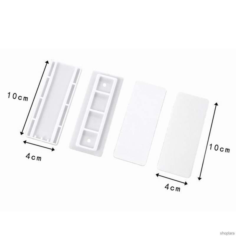 Giá đỡ ổ cắm điện gắn tường tự dính không cần khoan lỗ