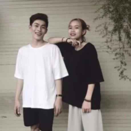 Áo thun trơn cotton, áo dáng rộng unisex (z) 2 89 | BigBuy360 - bigbuy360.vn