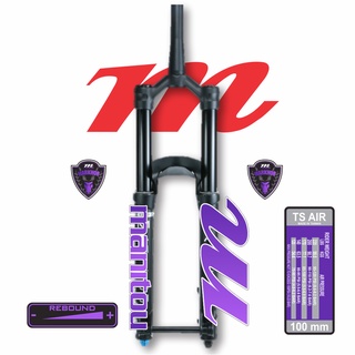 Tem decal dán phuộc xe đạp manitou markhor | mtb fork decal | temxedap.vn