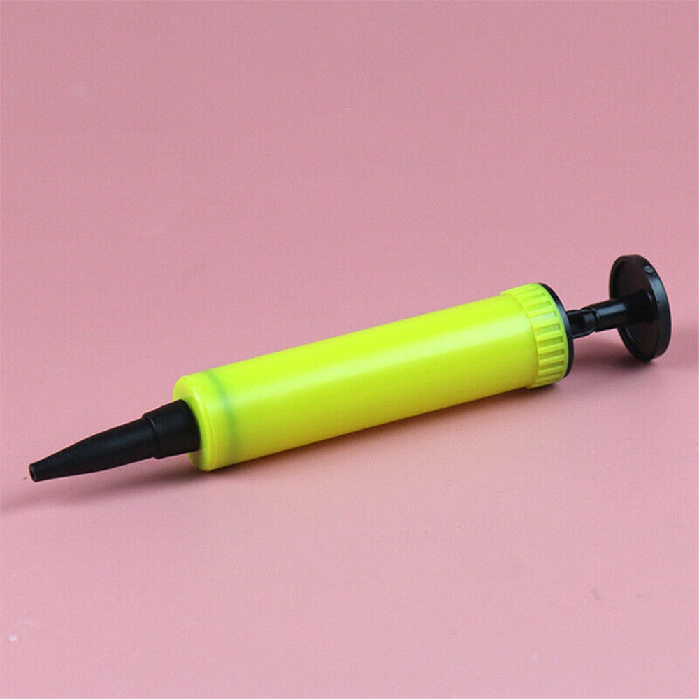 1 Dụng Cụ Bơm Bong Bóng Cầm Tay Mini Bằng Nhựa Màu Ngẫu Nhiên