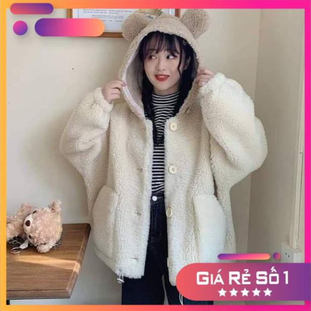 [có size từ 28kg_ 80kg]  Áo khoác lông nữ, HÀNG 2 LỚP  SIÊU DÀY ẤM_áo khoác bigsize nữ