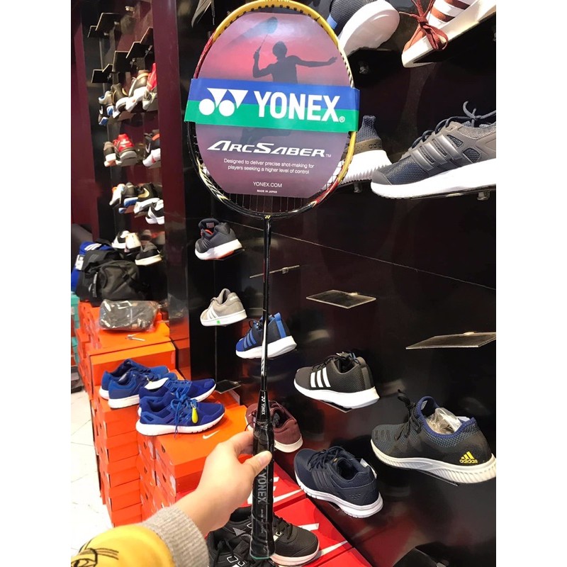 Vợt cầu lông Yonex 100% khung carbon Cao cấp siêu Bền siêu đẹp. Tặng cước, quấn cán, túi đựng đi cùng