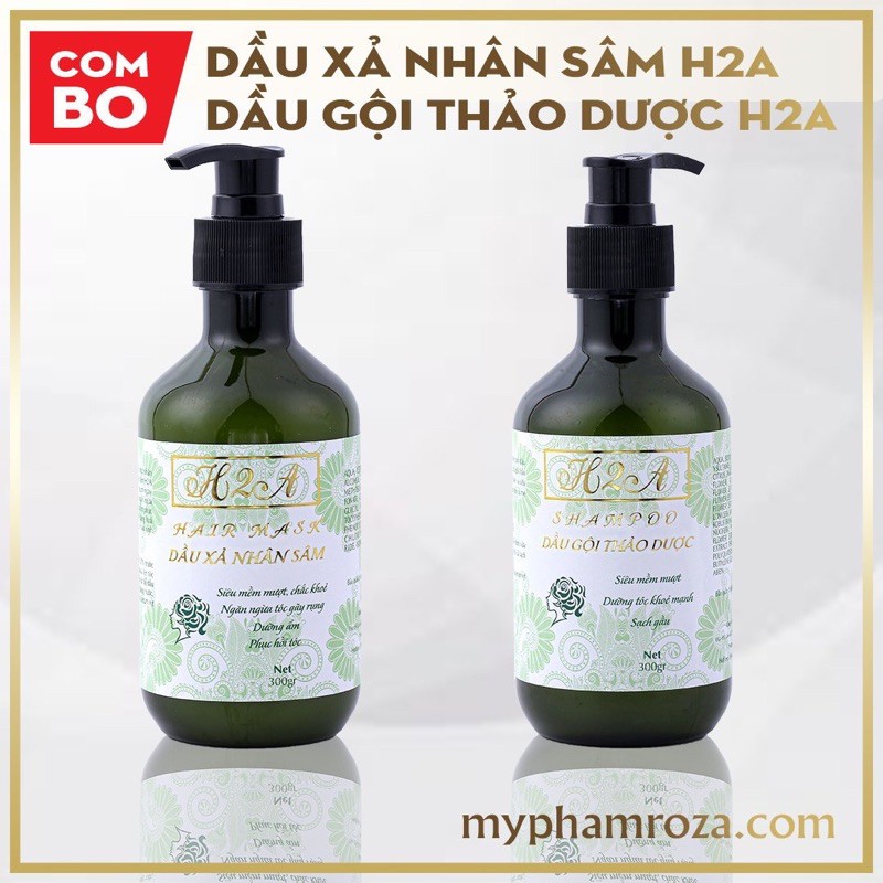 Combo GỘI XẢ H2A