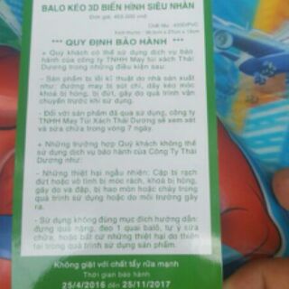 Ba lô cần kéo Nutifood