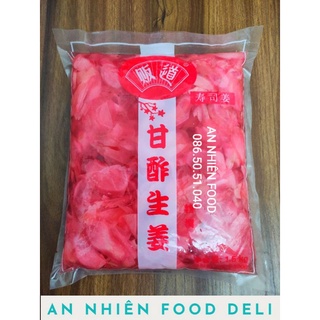 1.5 KG Gừng Hồng Ăn Salad Sushi Sashimi Gừng Đỏ Nhật Bản