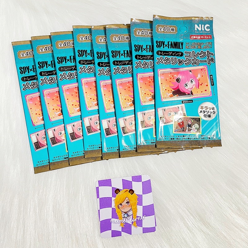 THẺ NHÂN PHẨM METAL SPY X FAMILY