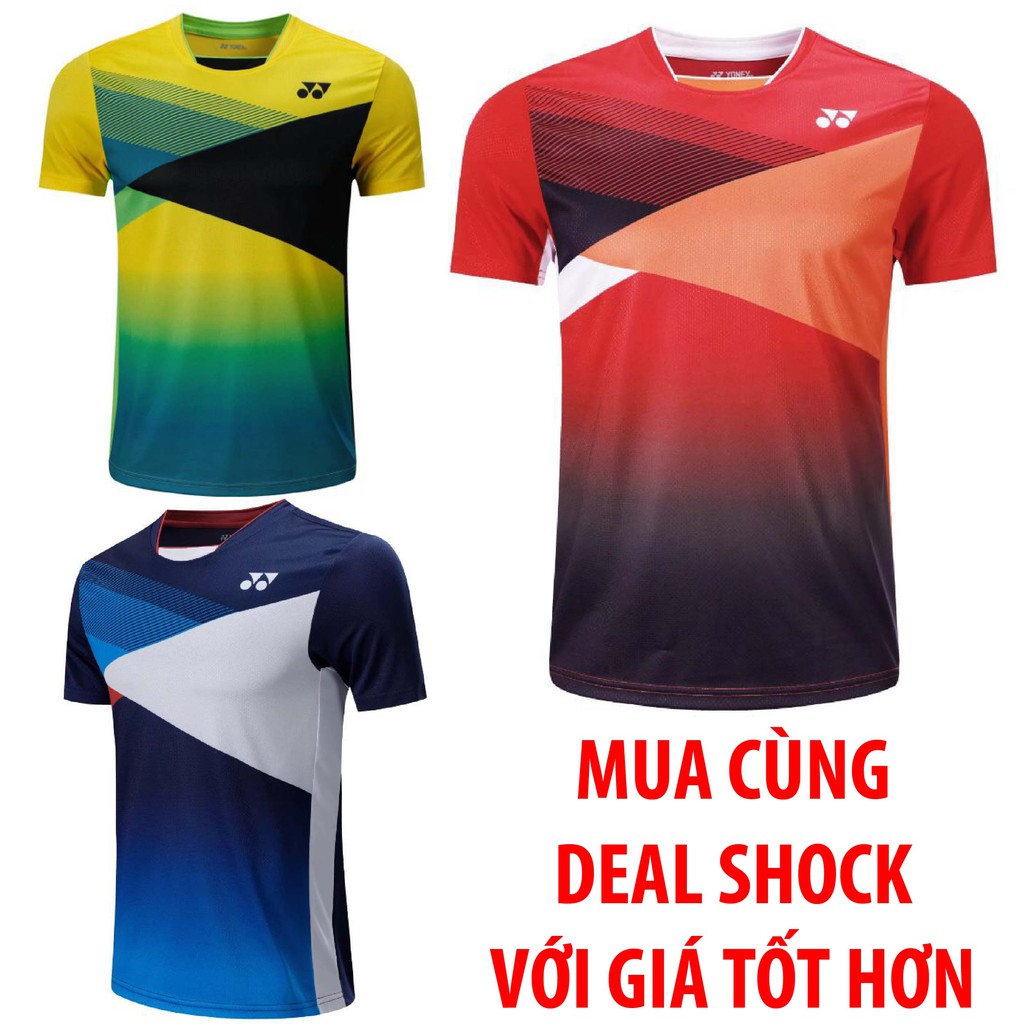 Áo Cầu Lông Nam Nữ Yonex 6061 thun lạnh/mè đẹp, mẫu đẹp 2020, hút mồ hôi tốt