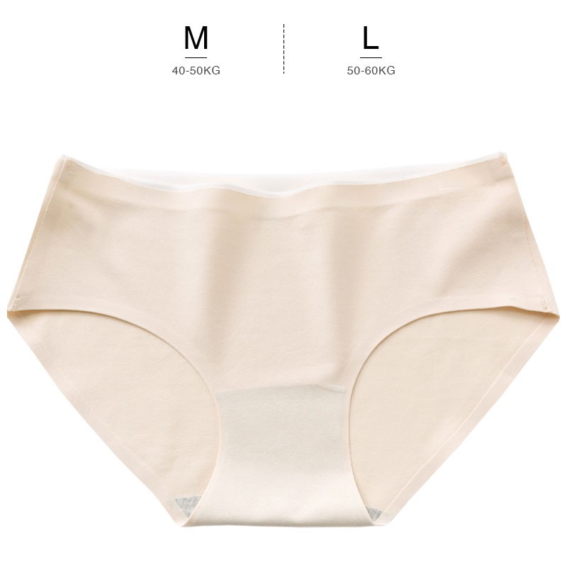 Quần lót nữ cotton cao cấp cạp ép không viền kháng khuẩn siêu đẹp QL09 | BigBuy360 - bigbuy360.vn