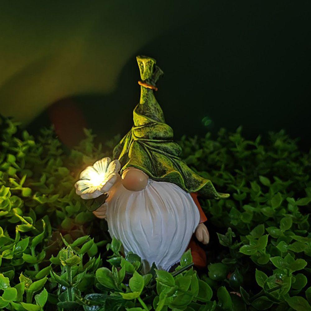 Đèn Năng Lượng Mặt Trời Hình Tượng Gnome Trang Trí Sân Vườn
