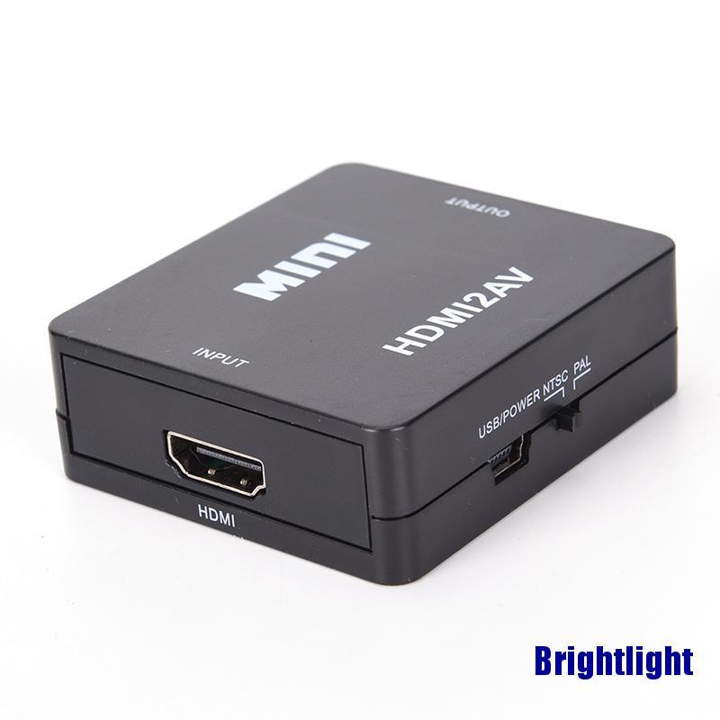 Bộ Chuyển Đổi Hdmi Sang Rca Av / Cvbs Hd 1080p Mini Hdmi2av