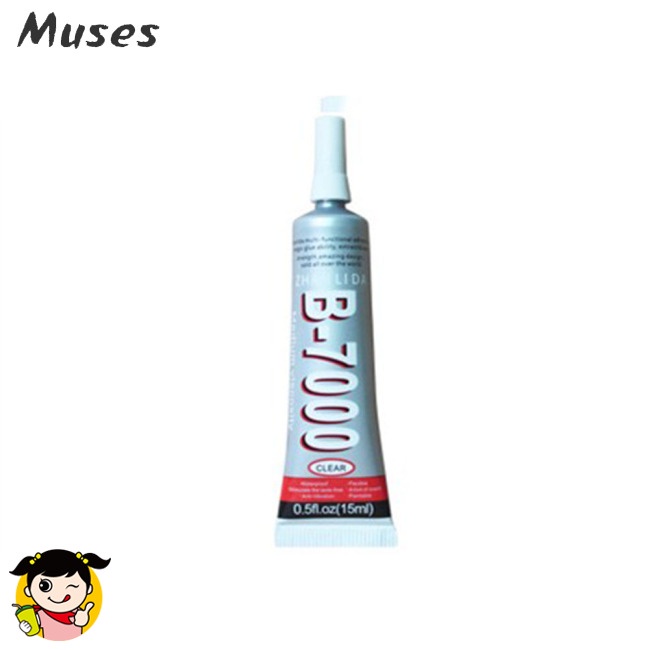 Keo Dán Hạt Ngọc Trai/Kim Cương Giả/Đồ Thủ Công Trong Suốt 25ml B-7000 Dùng Để Trang Trí Ốp Điện Thoại