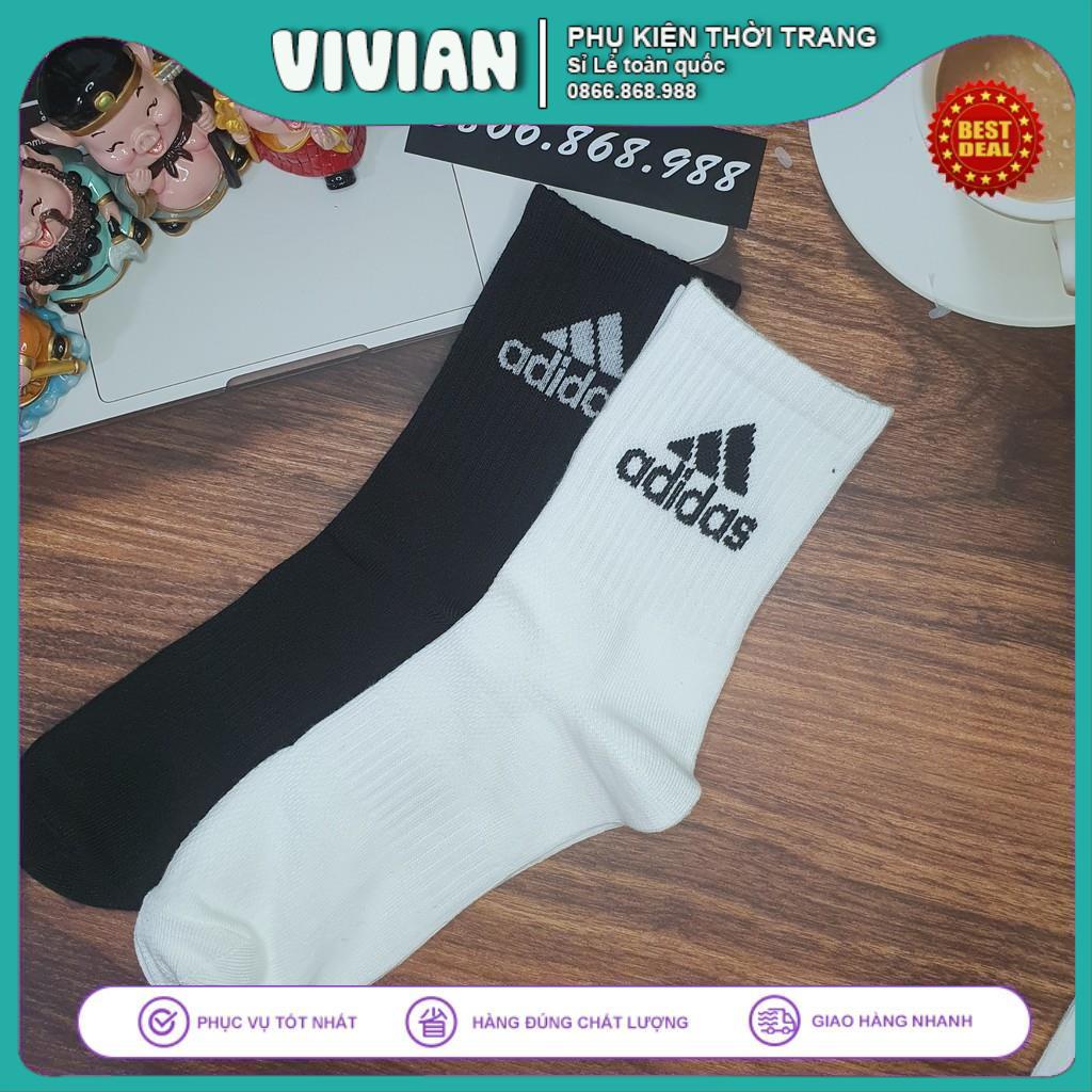 Tất Nam, Tất Nữ 💥RẺ VÔ ĐỊCH💥Vớ Adidas Cổ lửng, Hàng Xuất Dư, Cotton ngăn mùi hôi và không gây khó chịu với da