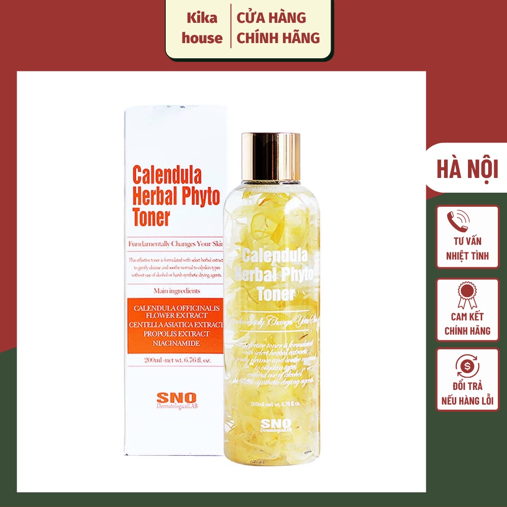 Nước Hoa Hồng Hoa Cúc SNO Toner Calendula Herbal Phyto